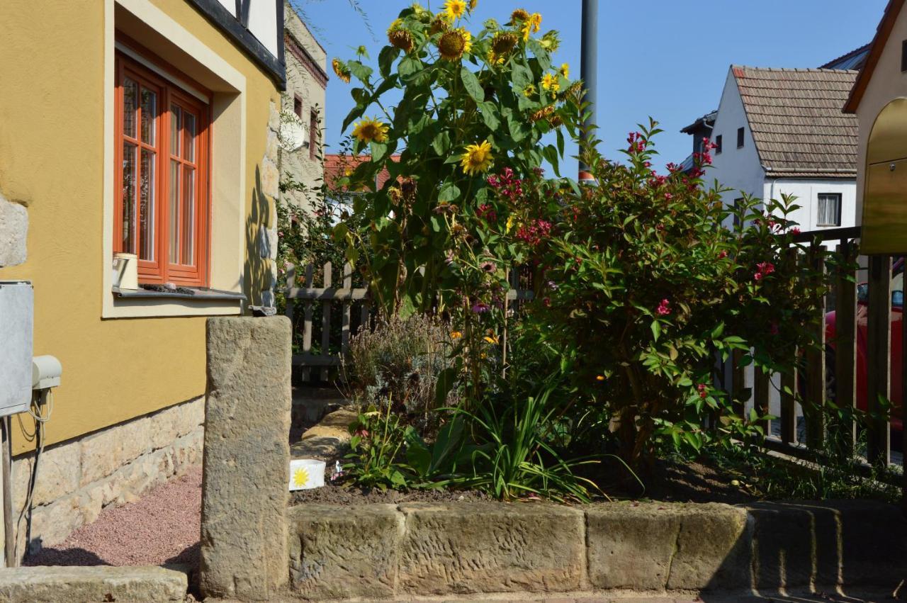 Dreiseitenhof Radebeul Buitenkant foto